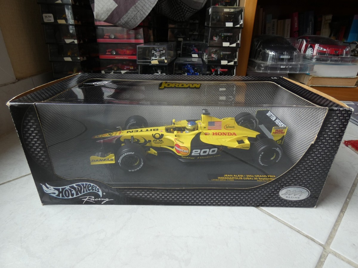 Jordan EJ11 Honda Jean Alesi #12 USA GP 2001 200GP 1/18 Hotwheels