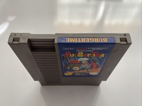 BurgerTime - Authentic Nintendo NES - Tested & Works