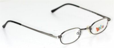 KIDCO metallisch Grau Brille glasses Eyewear Kinderbrille