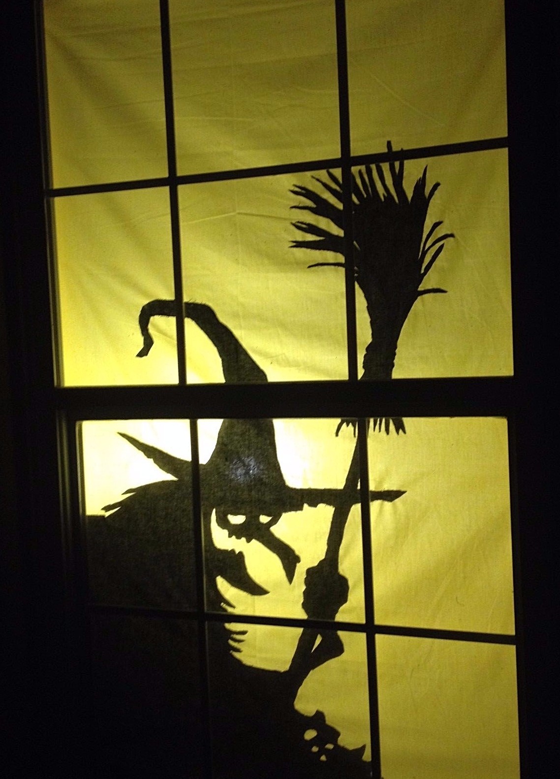 Halloween Window Silhouettes Decor 9 Styles to Choose From eBay