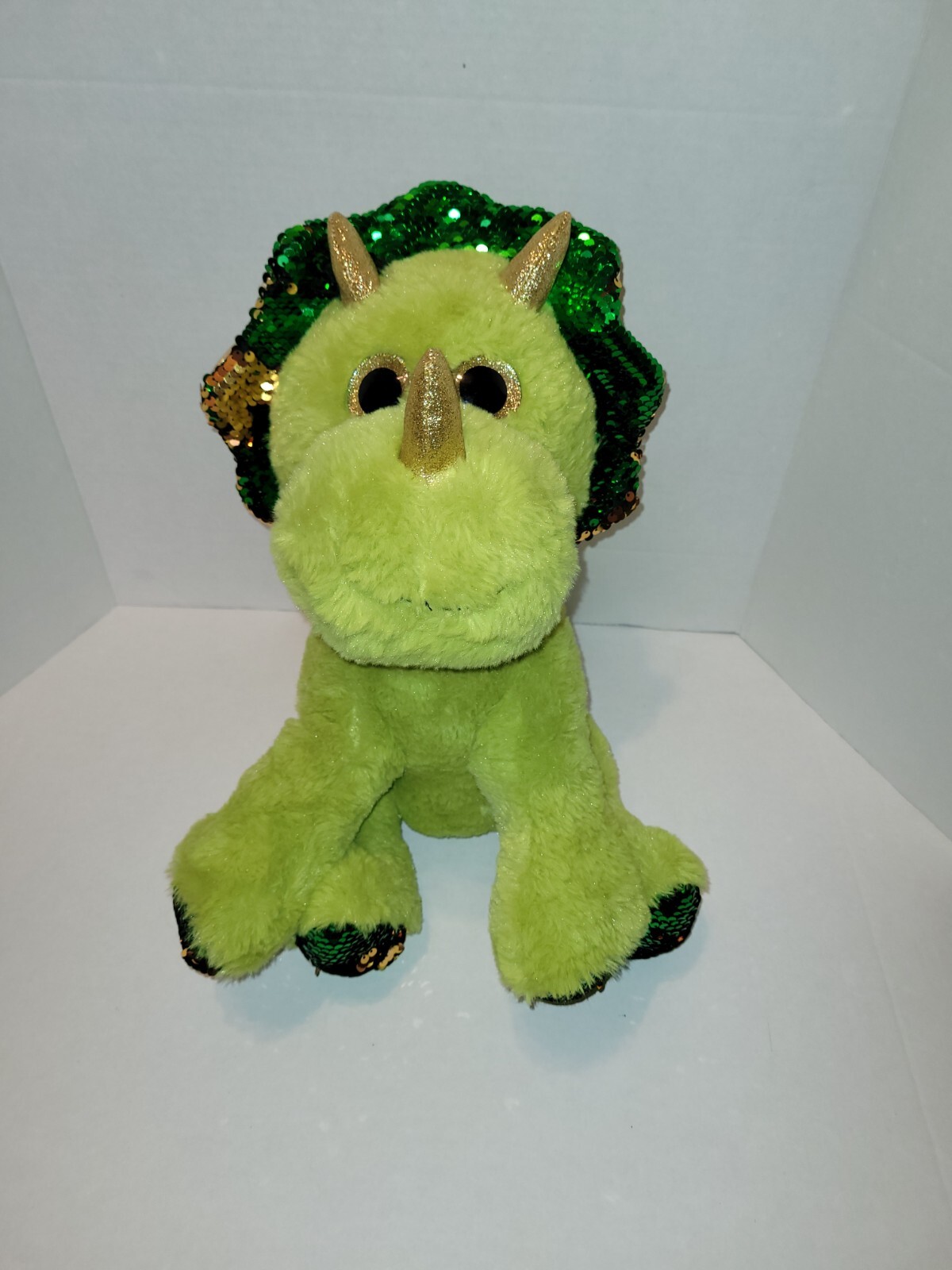 sequin dinosaur stuffed animal