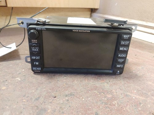 2010 TOYOTA RAV4 Info/GPS/TV Screen FACE PLATE ID E7019