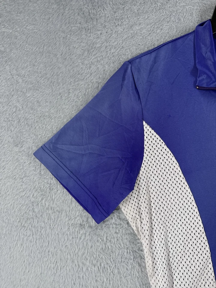 Jersey de ciclismo adulto grande roxo branco preto 1/4 zíper manga curta poli LEIA-ME - Imagem 3 de 4