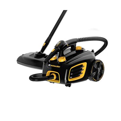 McCulloch MC1375 Canister Steam Cleaner with 20 Accessories, Extra