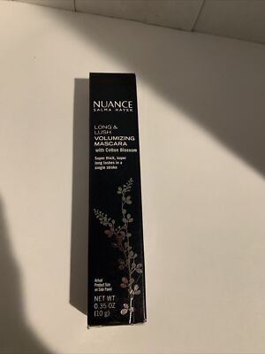 NUANCE Salma Hayek LONG & LUSH VOLUMIZING MASCARA 875 DEEP Black