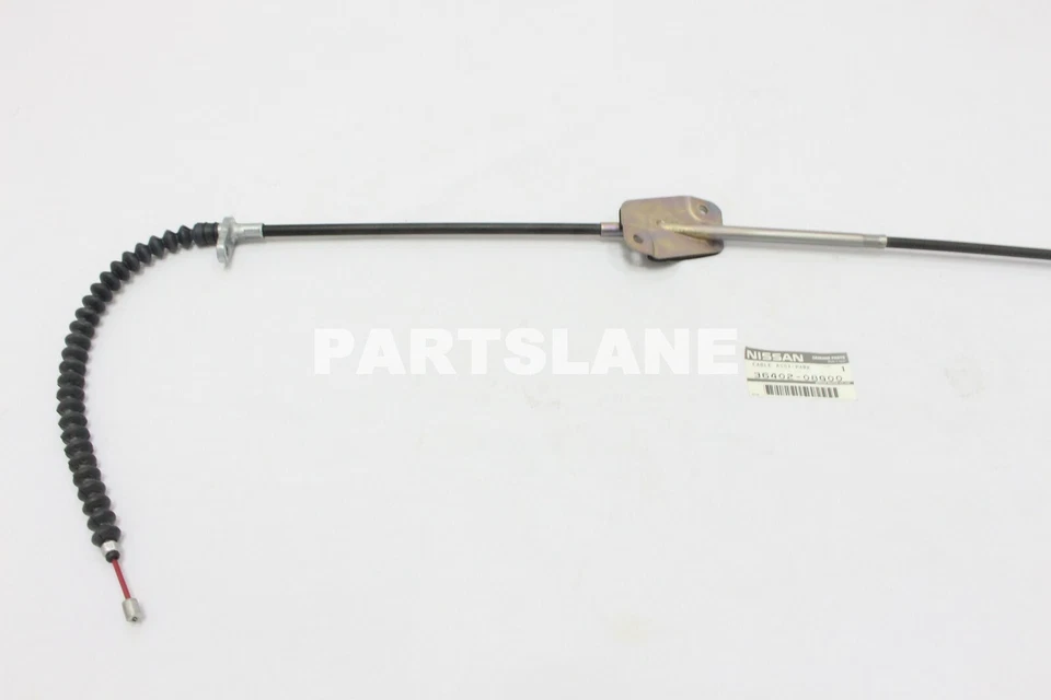 Cable de freno de estacionamiento delantero genuino OEM 36402-08G00 para camioneta Nissan D21 720 2x2 OEM Foto 2 de 3