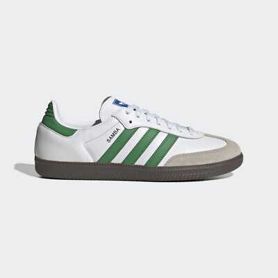 Adidas Originals Samba OG White Green Classic Lifestyle New Men