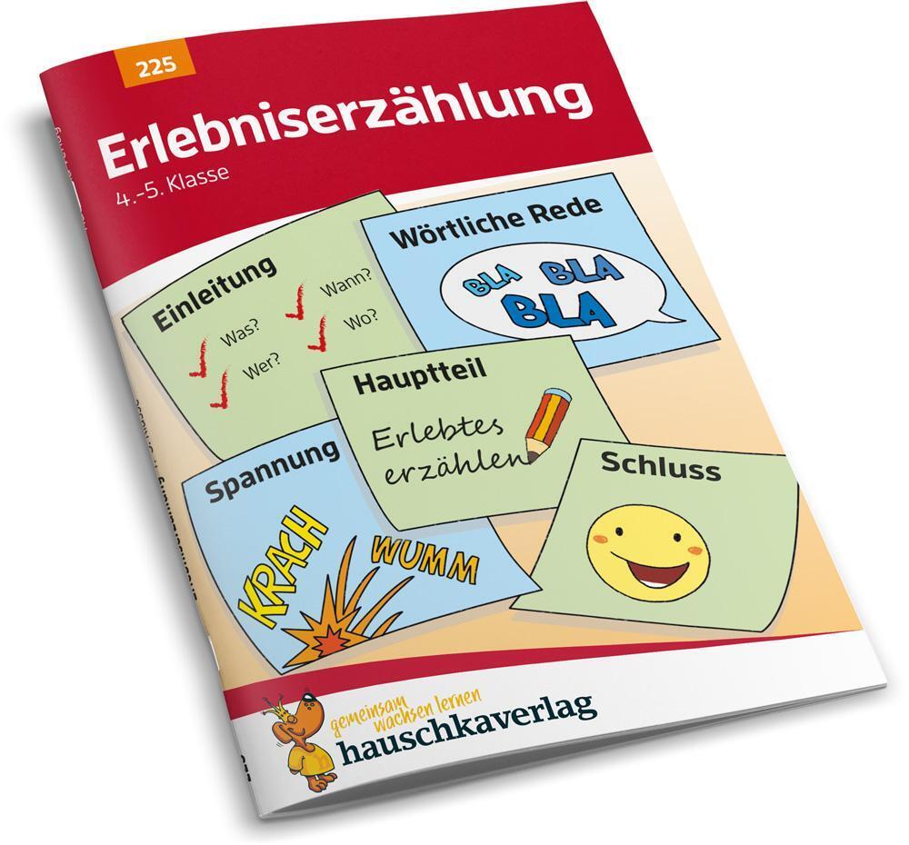 Thumbnail - Gerhard Widmann | Erlebniserzählung. Aufsatz 4./5. Klasse, A5-heft |
