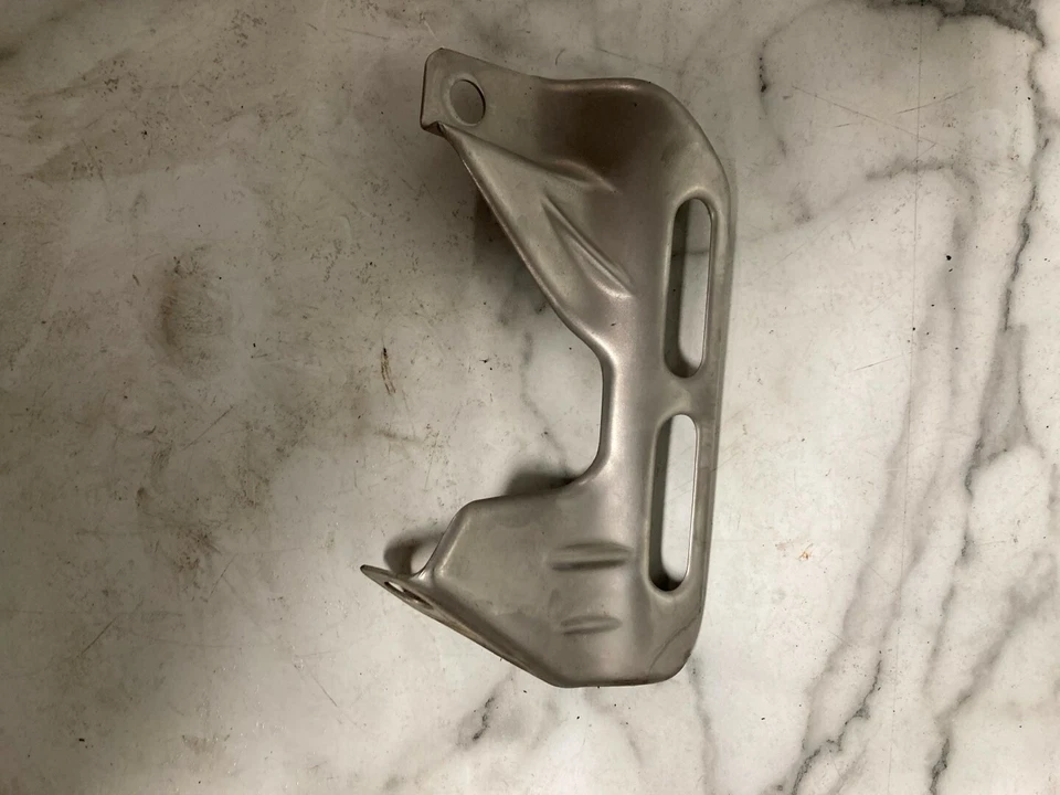 09 BMW G650 G 650 GS Sertao silenciador izquierdo tubo escape cubierta protector térmico Foto 2 de 4