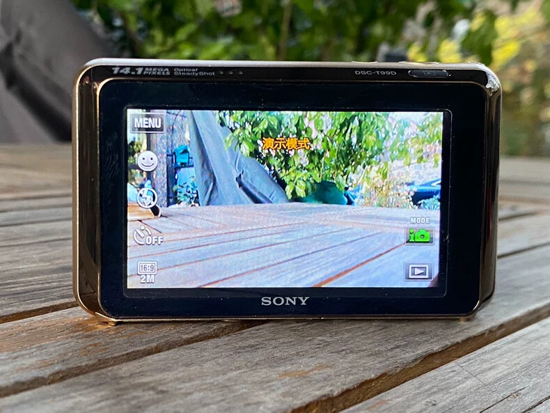 Fotocamera Digitale Vintage Oro Sony Cyber Shot DSC-T99D 14,1 MP - Foto 2