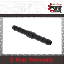 Plastic Straight Hose Joiner / Connector - suits Rubber Hose - Air, Fuel, Water