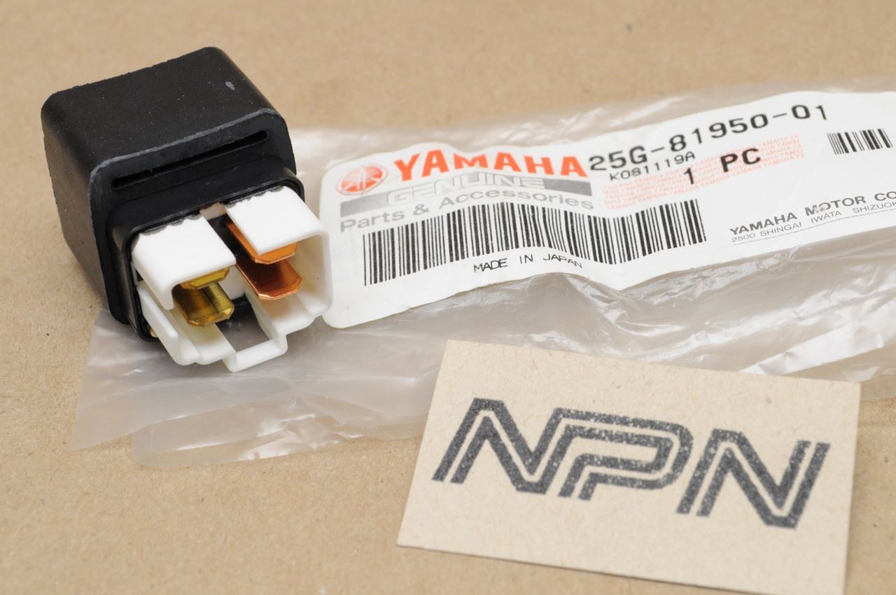 NOS Yamaha FJ1200 FZR750 XC125 XV1100 Fuel Pump Relay Assembly 25G