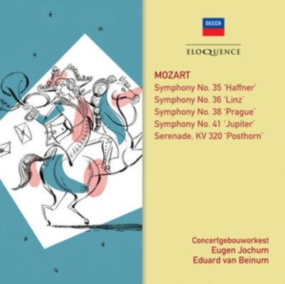 CONCERGEBOUWORKEST / EUGEN JOCHUM / EDUARD VAN BEINUM MOZART: SYMPHONY NO. 35 'H