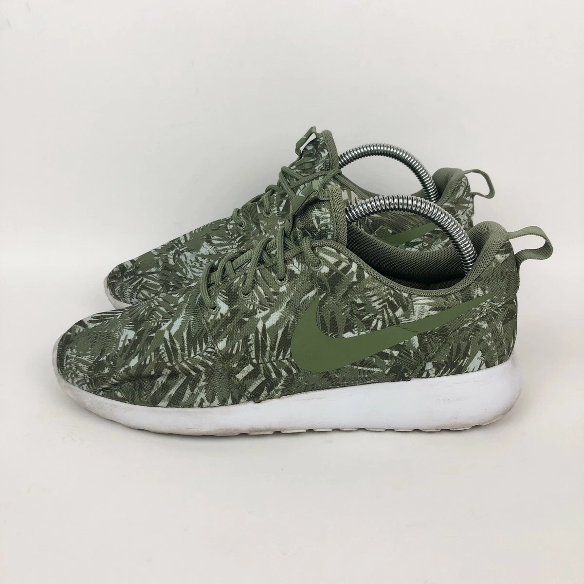 Nike One Floral Print Running Shoe Womens 8.5 Green White Athletic eBay