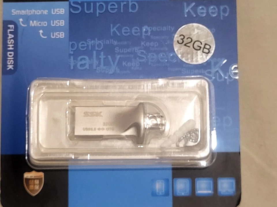 SSK 32gb flash drive usb3 OTG Pack 10 pc - Image 2 of 3