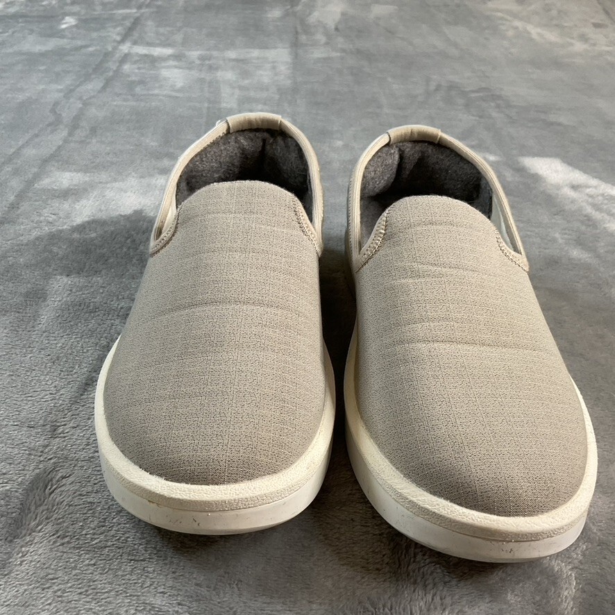 SAOLA Scarpe Allbirds Sdraio Lana Merino Slip On & Go Beige con Suola Bianca Donna 8