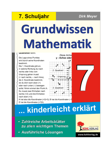 Thumbnail - Grundwissen Mathematik 7. Schuljahr Von Dirk Meyer