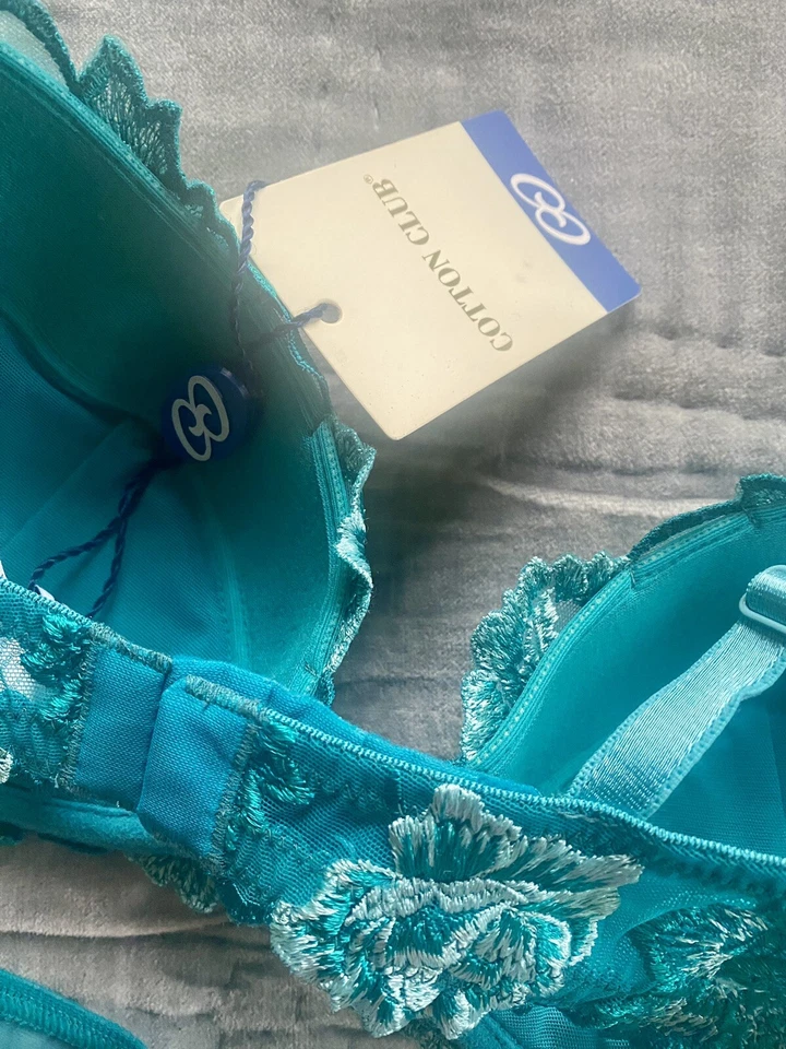 Set, BH+ Slip, Gr. 75D/3(40), Marke Cotton Club, neuwertigmit Etikett - Bild 4 von 4