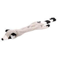 Flamingo Hundespielzeug Reina WaschbäR Grau, Squeaker, 27X100X6,5 Cm