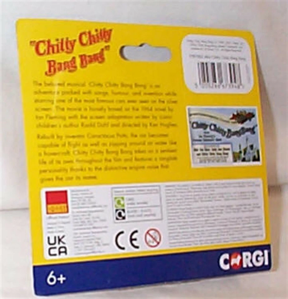 Corgi TY87803 Chitty Chitty Bang Bang Mini Diecast Model new in blister pack - Image 2 of 2