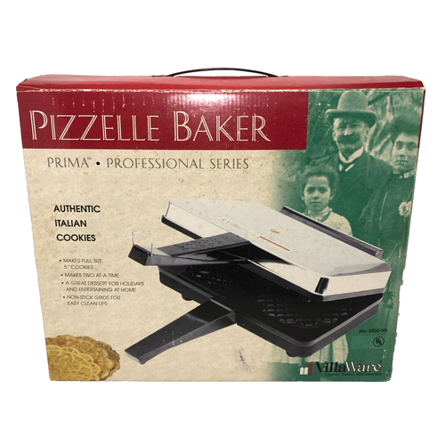 Villaware Prima Pizzelle Baker Professional Series New Old Stock eBay