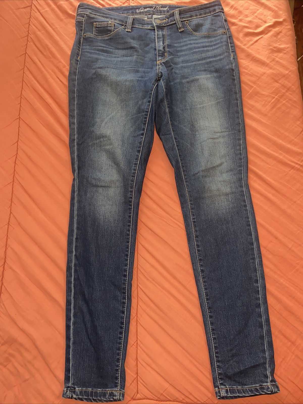 Mid Rise Jegging Dark Wash Clothing 