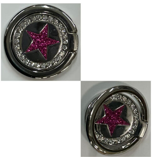 For iPhone /Samsung Finger Ring Holder Metal Plate Rotating Magnetic Grip - Picture 11 of 12