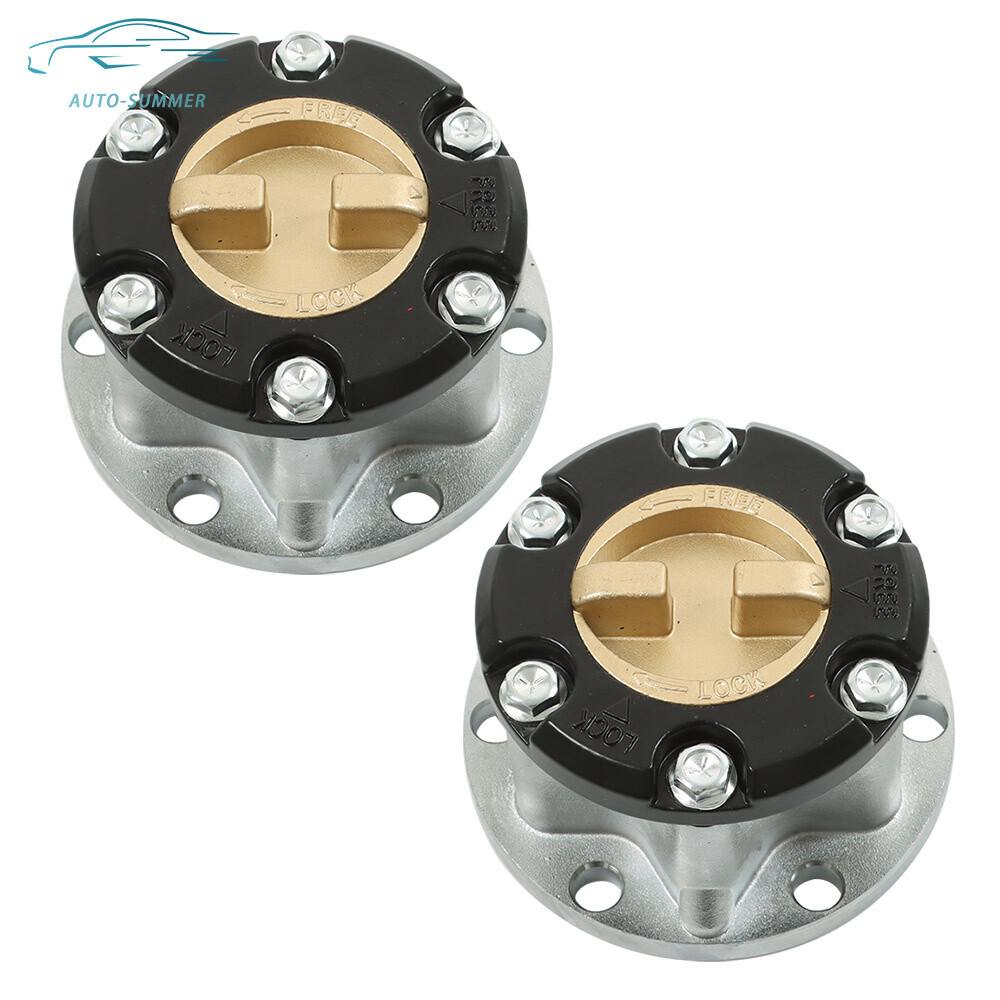2PCS Free Wheel Hub Locking Manual Lock 30 Spline For Toyota