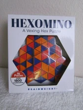Hexomino A Vexing Hex Puzzle, Brainwright, ages 8+