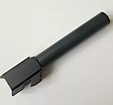 Glock 17 Barrel - G1-4 - Black - Flush & Crown Cut