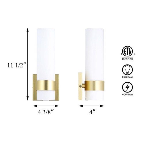 Modern Wall Sconce Vintage Gold Sconces Wall Lighting Vanity Light