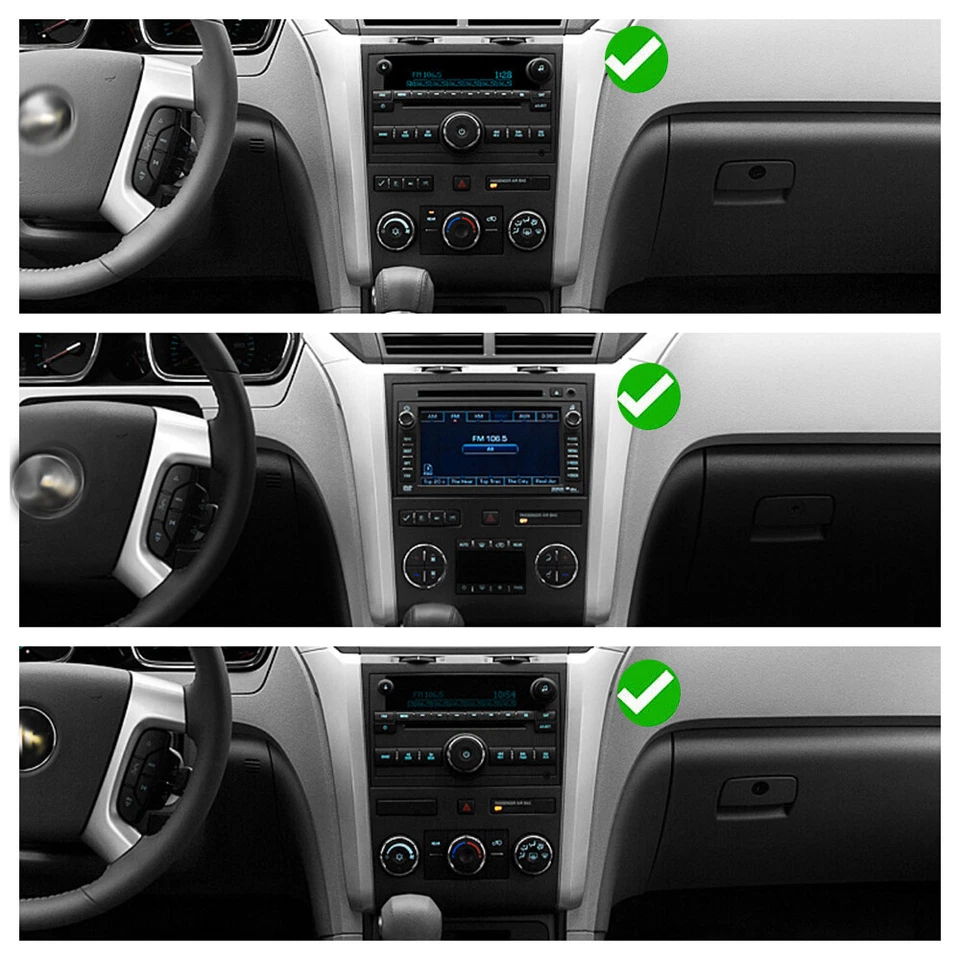 Radio estéreo GPS para automóvil Android CarPlay Wifi CarPlay 2006-2007  Foto 3 de 4