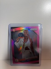 2025 Panini Prizm WNBA Saniya Rivers Variation Prizm Pink /175 RC Sun