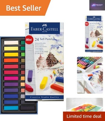 Creative Studio 24 Stück mischbare weiche Pastelle für lebendigen künstlerischen Ausdruck