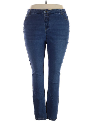 D&Co. Women Blue Jeans 22 Plus