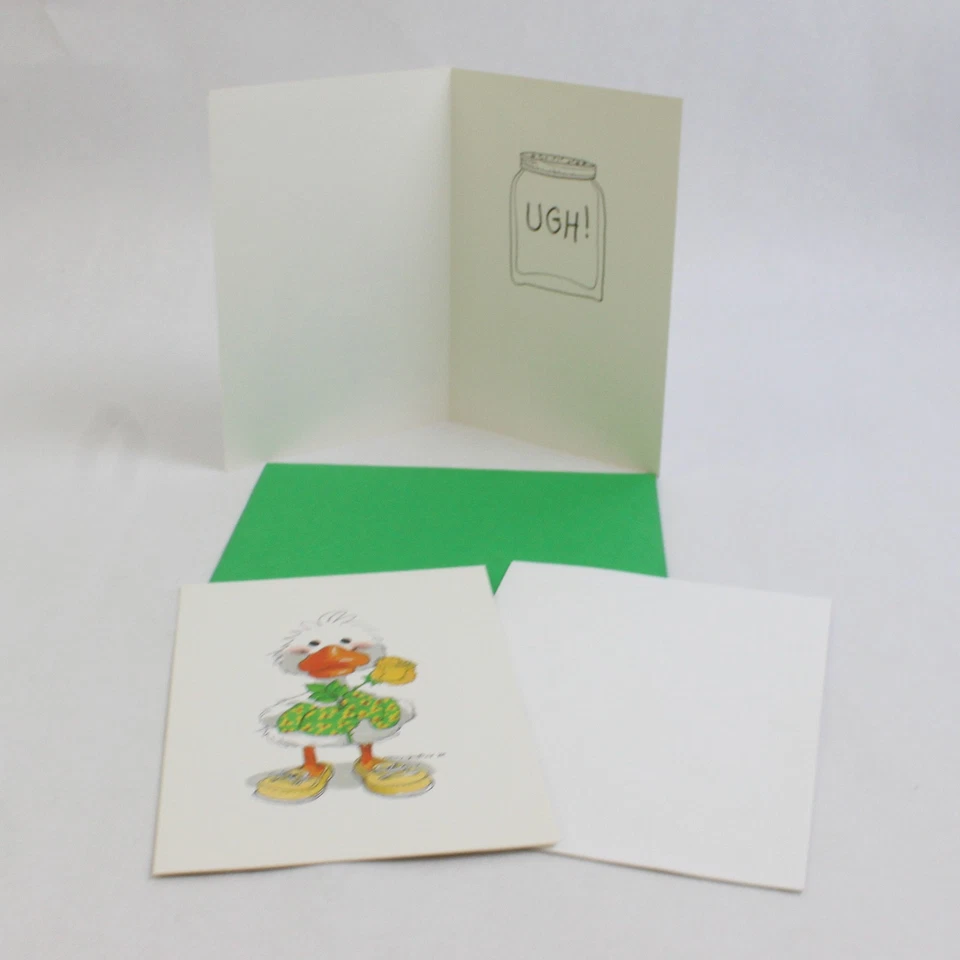 Lot of 5 Vintage Suzy's Zoo Visits by Current Get Well Cards - Image 4 of 4