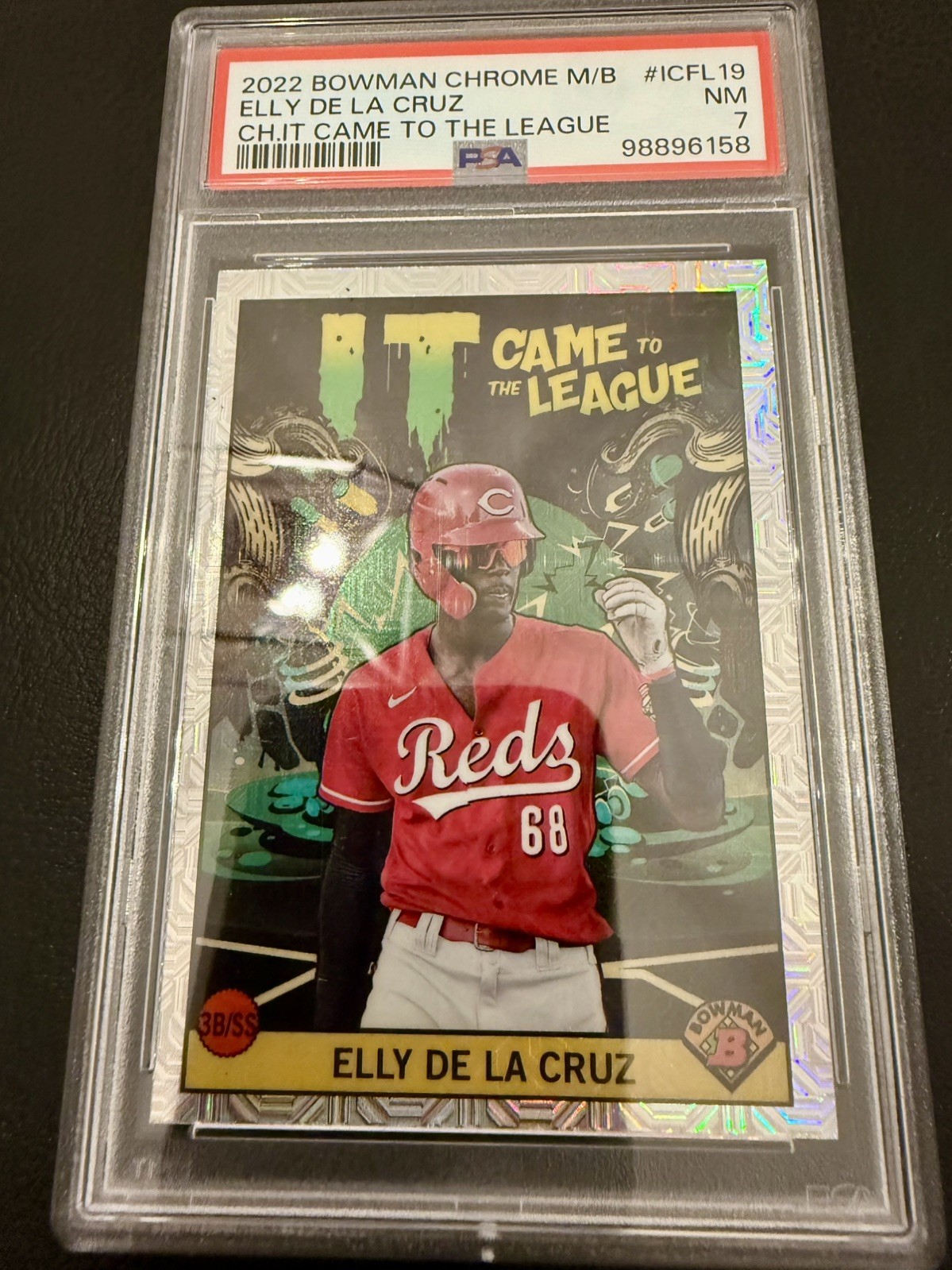 2022 Bowman Chrome - It Came to the League Elly De La Cruz #ICFL-19 Mojo RC