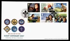 DR WHO 2007 GB FDC BOY/GIRL SCOUTS COMBO R49466