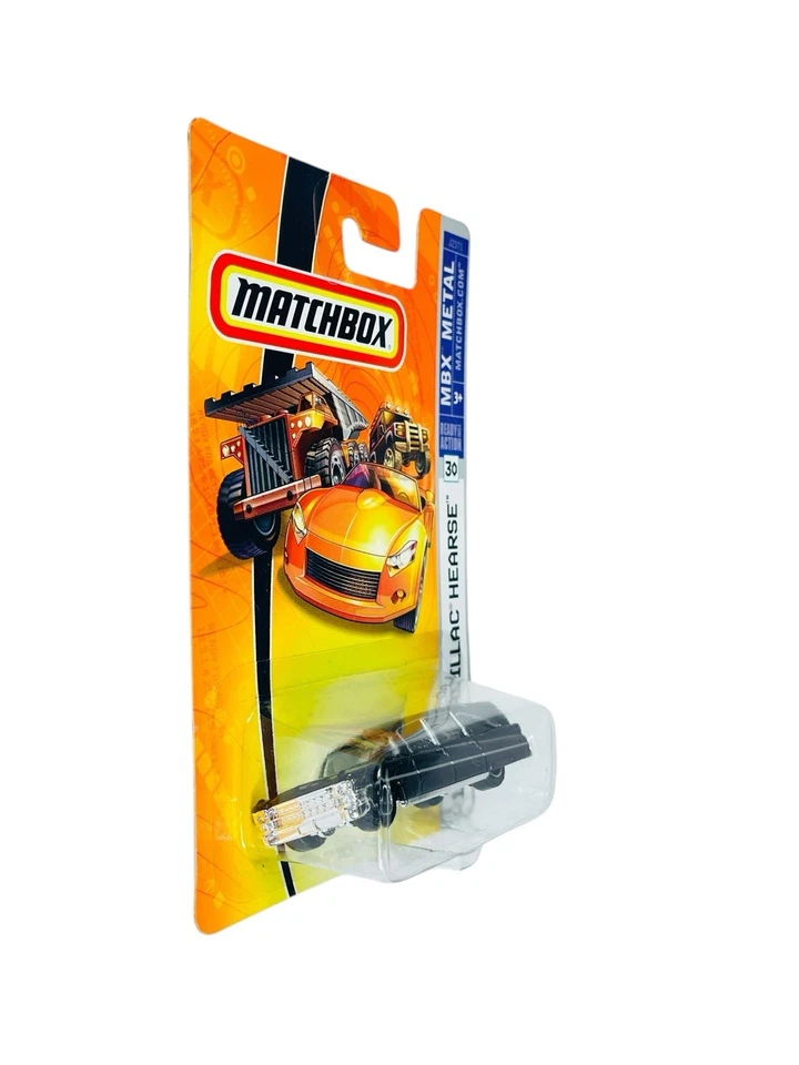 Matchbox Black 1963 Cadillac Hearse - 2006 Carded Die Cast - Image 2 of 4