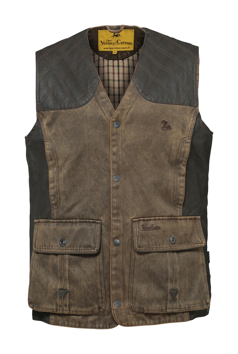 Gilet de chasse Ligne Verney-Carron Fox Evo pour la traque en forêt ProHunt