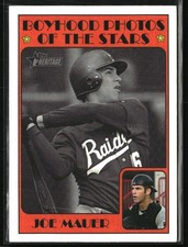 2021 Topps Heritage ML #72TBPS-10 Joe Mauer 1972 Boyhood Photos of the Stars