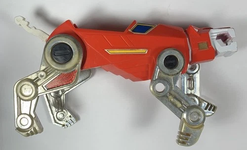 vtg Voltron Red Lion Figure 1984 Panosh Place (Broken Leg)