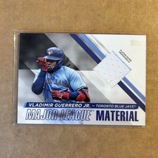 Topps 2024 Vladimir Guerrero Jr. Major League Material Memorabilia #MLMU-VG