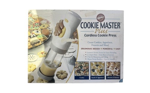 Wilton Cookie Master Plus pressa senza fili antipasti dolci pasticceria cottura nuovo - Foto 1 di 2