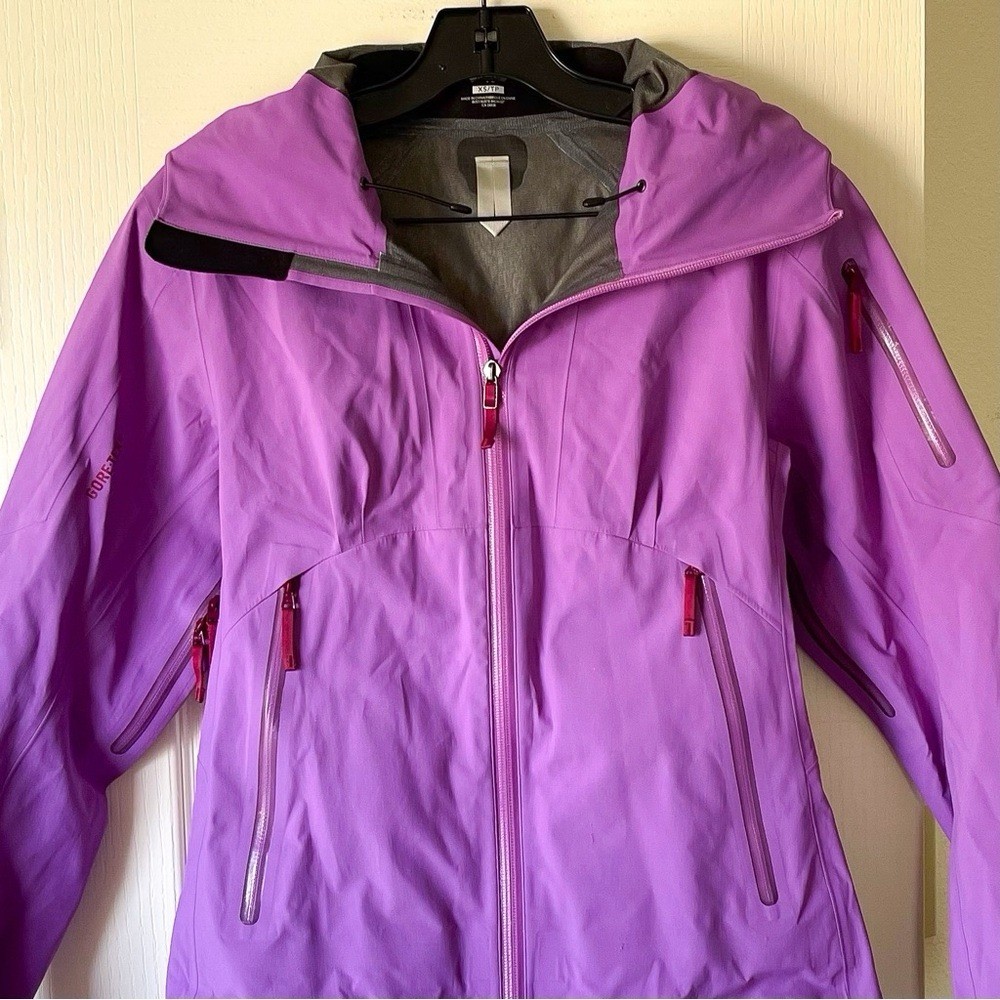 Arc'teryx Sentinel Jacket Gore-Tex Snow Ski Shell Purple Red XS
