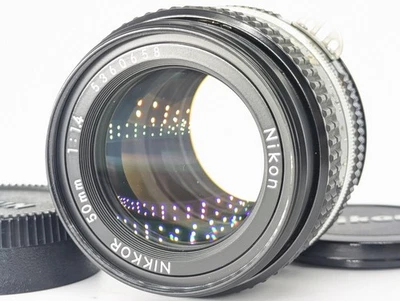 Vidéo*[NEUF] Nikon Nikkor Ais Ai-s 50mm f/1.4 MF Standard Lens JAPAN #1 day... - Photo 1/4