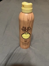 Sun bum sunscreen spray SPF 50 water resistant up to 80 minutes