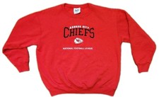 Kansas City Chiefs Lee Sport Sweatshirt Men L Large 90s USA MADE Sweater NFL KC