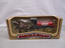 Ertl True Value Horse and Wagon Coin Bank