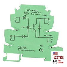 DIN Rail Relay Solid State DIN Rail Mount Relay, MRD-060D2 Ultra-Thin DIN Rail
